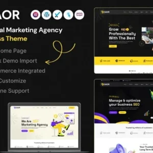 Saor 1.0.0 – SEO Digital Marketing Agency WordPress Theme