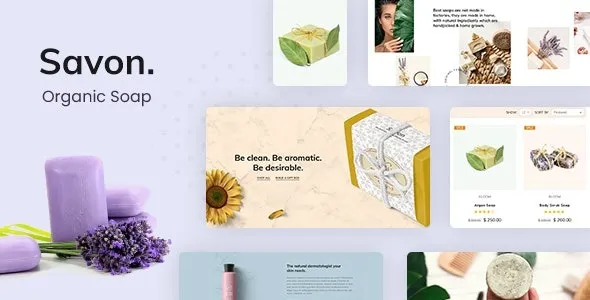 Savon 1.9 – Handmade Shop WordPress Theme