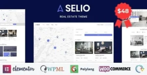 Selio – Real Estate Directory Template Kit