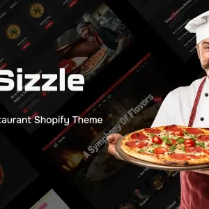 Sizzle - Fast Food & Restaurant Shopify Theme