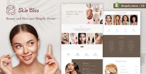 Skinbliss - Beauty & Cosmetic Store Shopify Theme