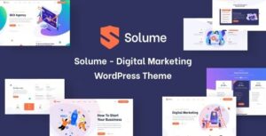 Solume  – Digital Marketing WordPress Theme