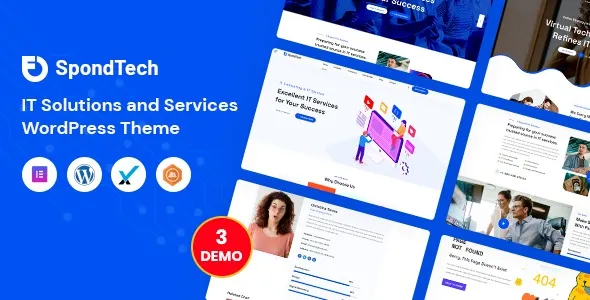 SpondTech 1.0.9 – IT Solutions And Services WordPress Theme