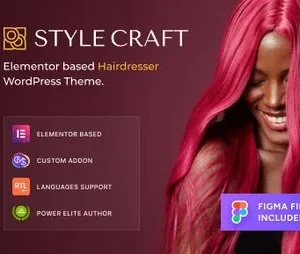 Style Craft – Hairdresser & Hair Salon WordPress Theme
