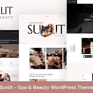 Sunlit 1.0.3 – Spa & Beauty WordPress Theme