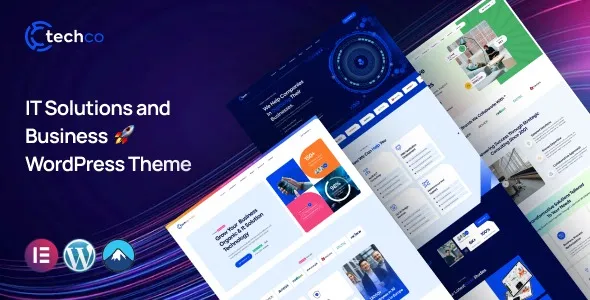 Techco 1.0.2 – IT Solutions & Business WordPress Theme