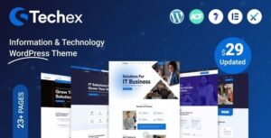 Techex  – IT Solutions & Technology WordPress Theme