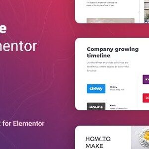 Timeliner 1.0.5 – Timeline for Elementor