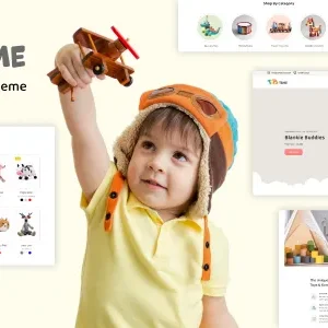 Toys Time - Kids Clothing, Toys Shopify Theme