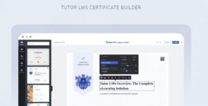 Tutor LMS Certificate Builder