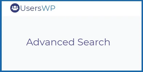 UsersWP Advanced Search 1.1.1