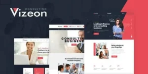 Vizeon  – Business Consulting WordPress Themes