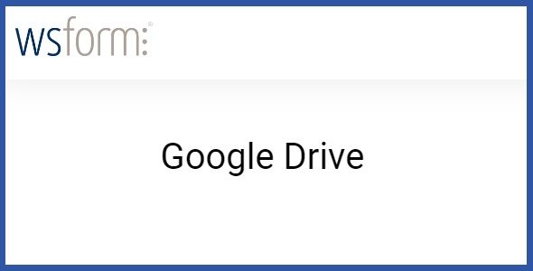 WS Form PRO Google Drive 1.0.7