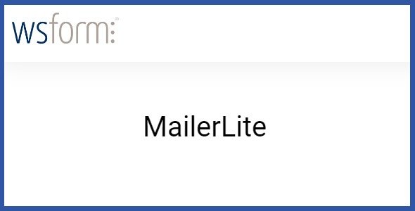 WS Form PRO MailerLite 1.1.3