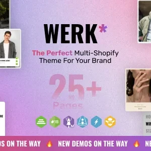 Werk - Clothing Shopify Theme OS 2.0