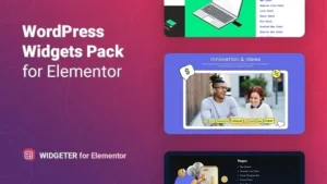 Widgeter  – WordPress Widgets Pack for Elementor