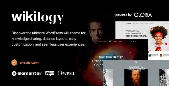 Wikilogy 2.0.2 – Wiki & News Theme