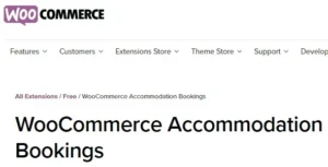 WooCommerce Accommodation Bookings