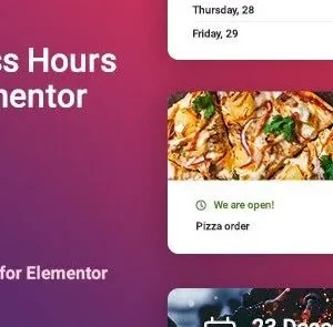 Worker – Business hours widget for Elementor