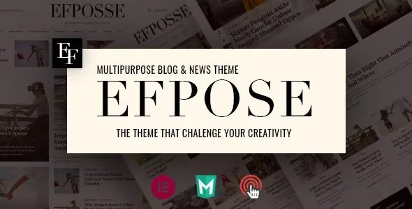 Efpose 2.1.5 – Multipurpose Blog and Newspaper Theme