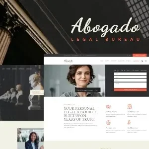 Abogado – Lawyer Firm & Legal Bureau WordPress Theme