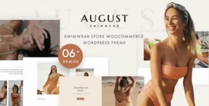 August  – Swimwear WooCommerce WordPress Theme