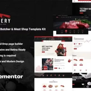 Boskery – Butcher & Meat Shop Template Kits