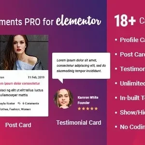 Card Elements Pro for Elementor