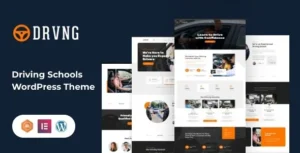 DRVNG – Driving School WordPress Theme