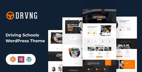 DRVNG - Driving School WordPress Theme