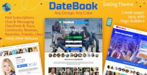 DateBook – Dating WordPress Theme