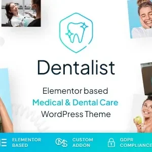 Dentalist – Medical and Dentist WordPress Theme