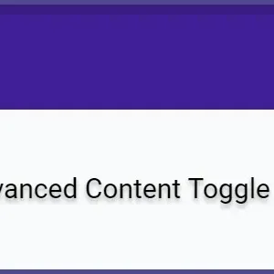 Divi Advanced Content Toggle Module
