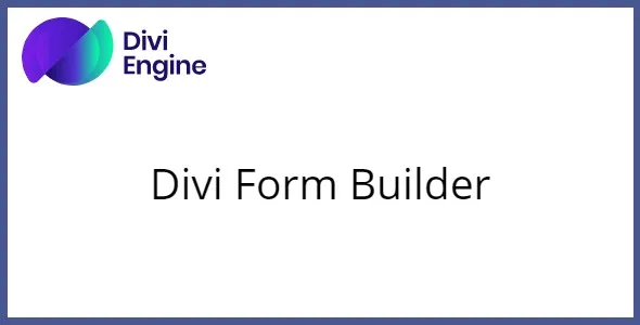 Divi Form Builder