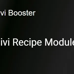 Divi Recipe Module