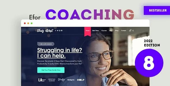 Efor 13.1.2 – Coaching & Online Courses WordPress Theme