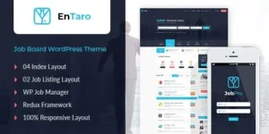 Entaro  – Job Portal WordPress Theme