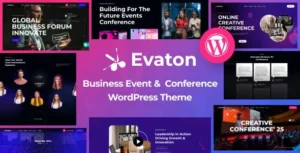 Evaton – Event Conference & Meetup WordPress Theme