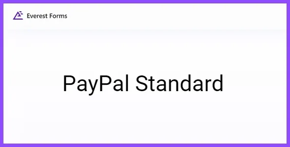 Everest Forms PayPal Standard 1.2.1