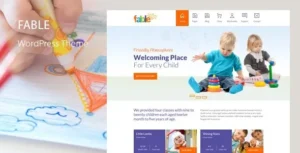 Fable  – Children Kindergarten WordPress Theme