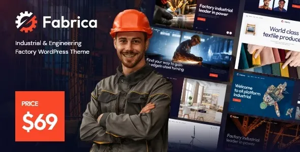 Fabrica 1.8.1 – Industrial & Engineering Factory WordPress Theme