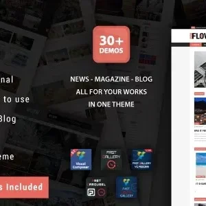 Flow News – Magazine and Blog WordPress Theme