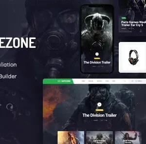 Gamezone – Video Gaming Blog & Esports Store WordPress Theme