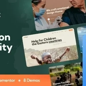 Heart – Donation & Charity Non-Profit WordPress Theme + AI