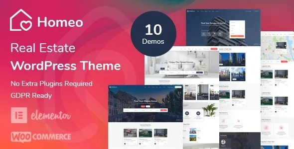 Homeo 1.2.52 – Real Estate WordPress Theme