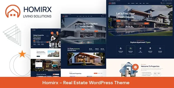 Homirx 1.0.3 – Real Estate WordPress Theme