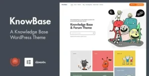 KnowBase – A Helpdesk & bbPress WordPress Theme