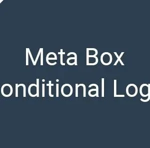Meta Box Conditional Logic