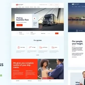 Morz 18 – Transportation WordPress Theme