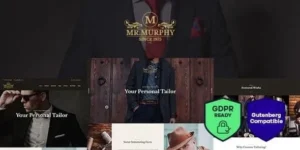 Mr. Murphy – Custom Dress Tailoring Clothing WordPress Theme